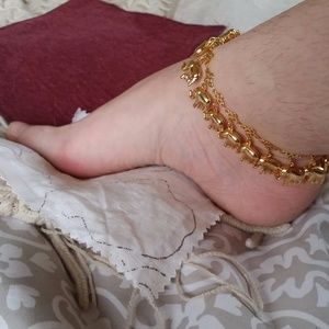 Jewelry - Gold-Tone Elephant Anklet Jewelry - Gold-Tone Elephant Anklet
