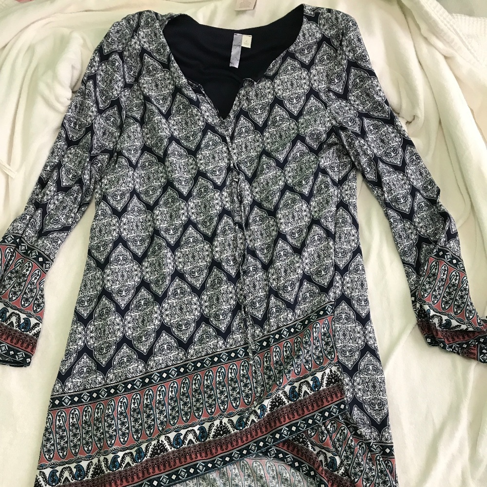 Patterned dress from Francesca's