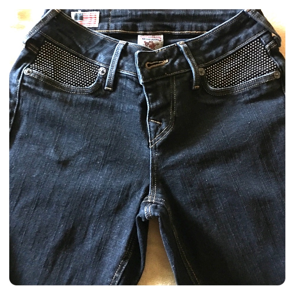 NWOT True Religion- Dark Blue Jeans