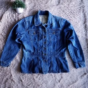 !3 FOR $15! St. John’s Bay Sz Petite L Jean Jacket