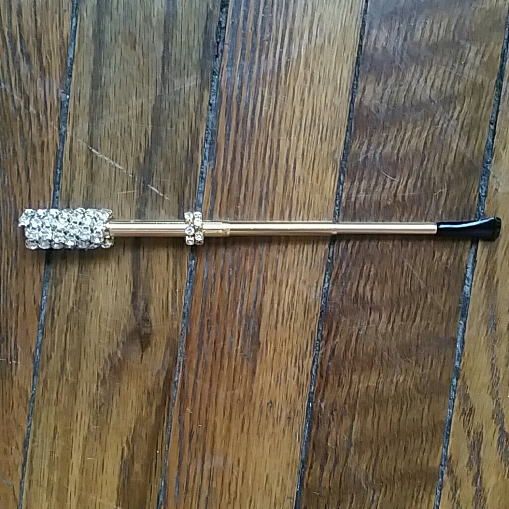 Vintage Rhinestone Cigarette holder /one hitter