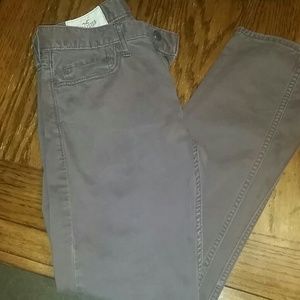 Holster brown straight leg pants