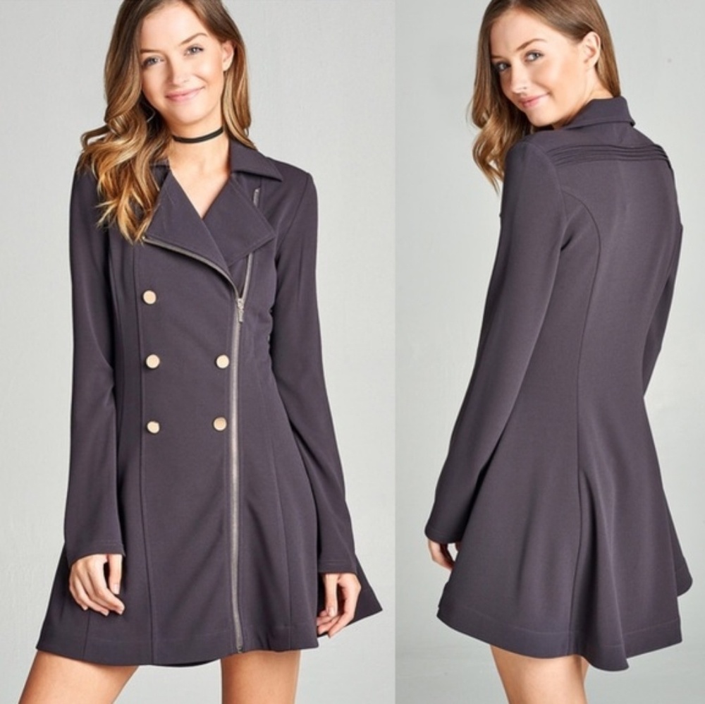 Long Flowy Trenchcoat