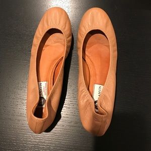 Lanvin Leather Ballet Flats