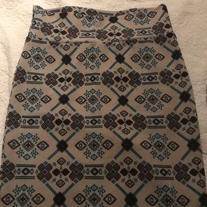 LuLaRoe Aztec Skirt
