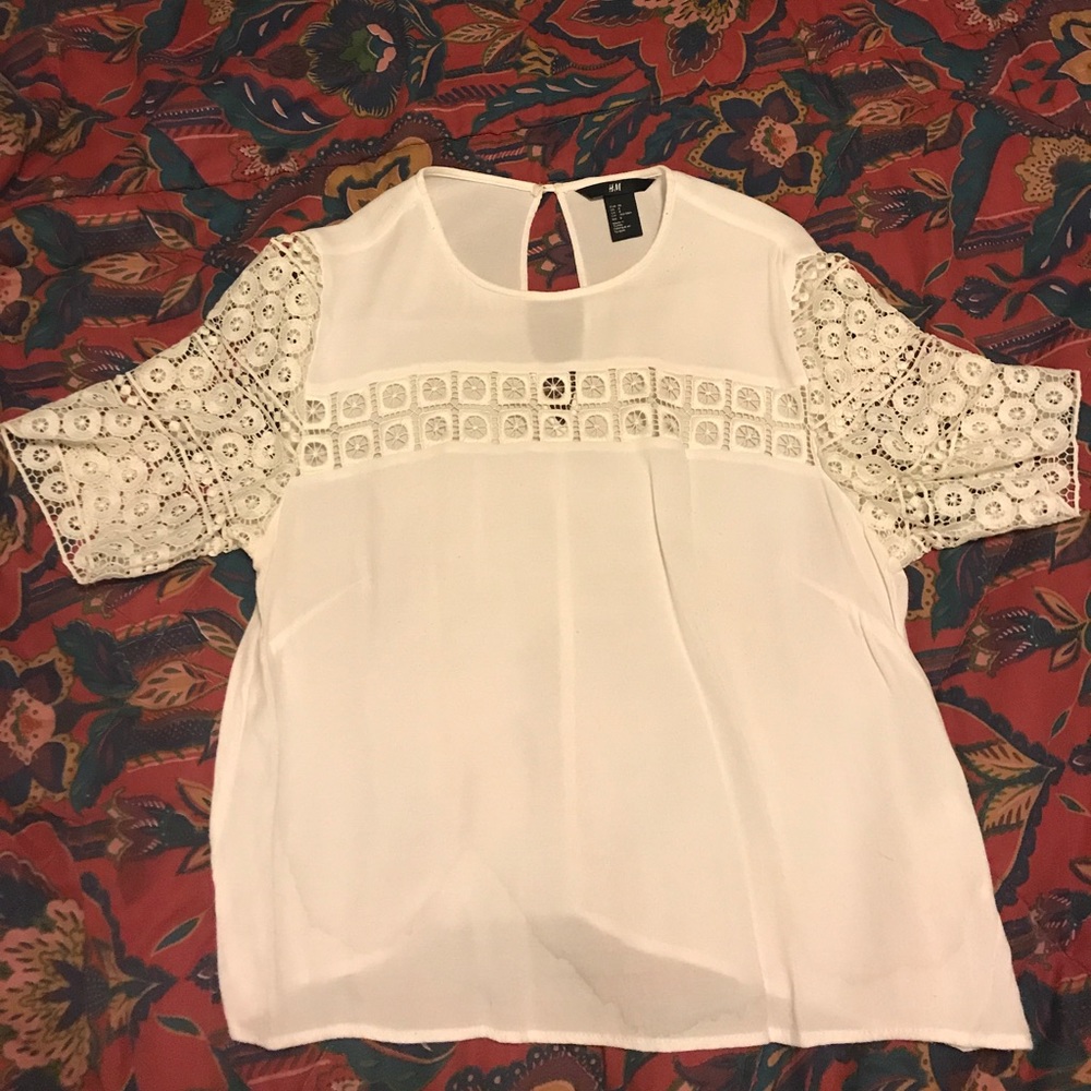 H&M Lacey top