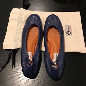 Lanvin Leather Ballet Flat