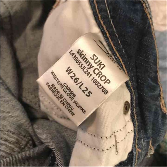 Silvers Ripped Skinny Cropped Jeans - Picture 3 of 3