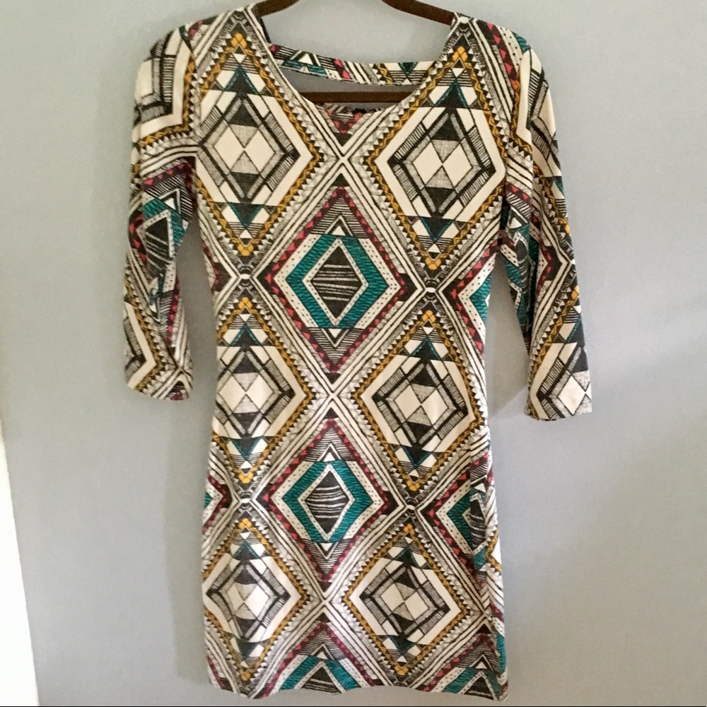 Billabong tribal print dress