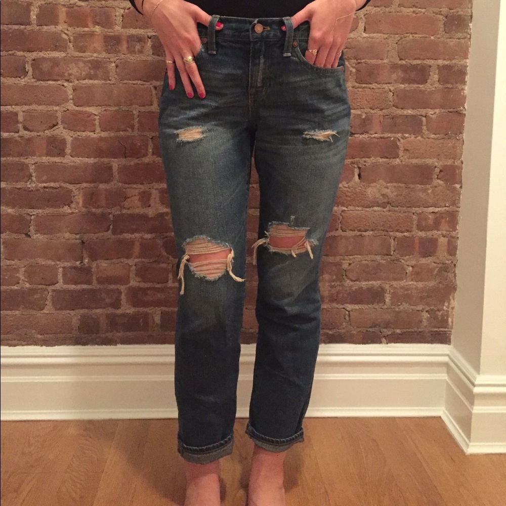 Madewell boyfriend  jeans (size 27)
