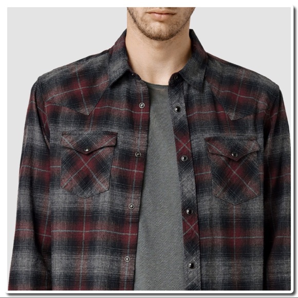 All Saints Cammont LS Shirt - Picture 3 of 3