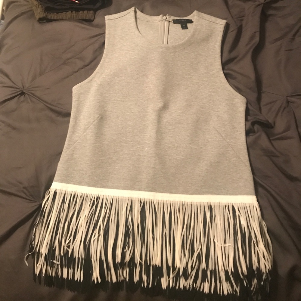 J.Crew grey top