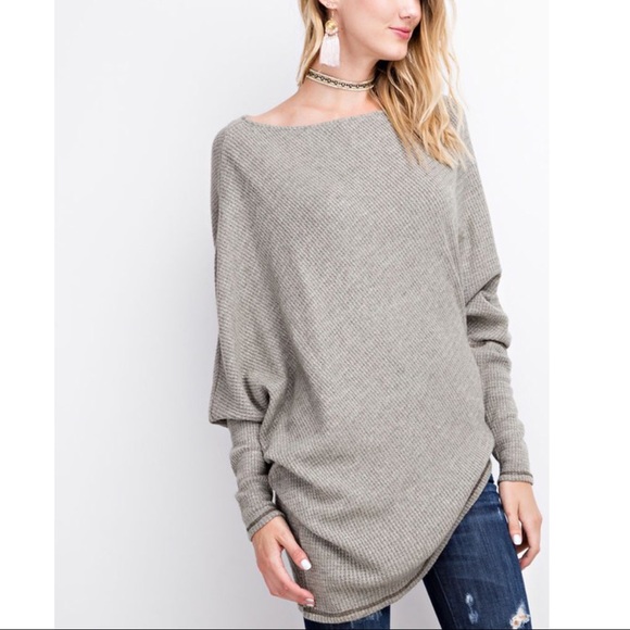 JADRA Softest Light Thermal Asym Top - PLUM - Picture 3 of 3