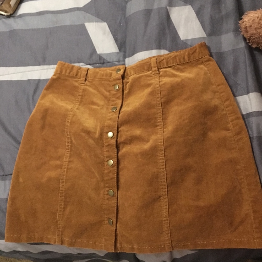 Corduroy skirt