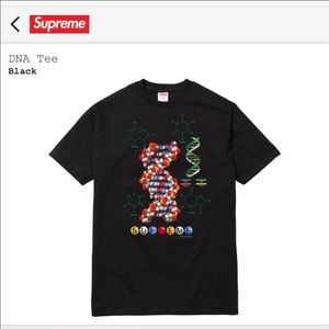 Authentic Supreme FW17 Black DNA T-shirt