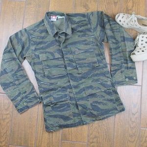 Military Utility Jacket Camo Army Propper Small