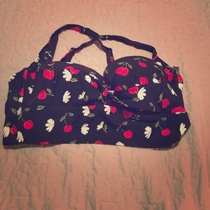Torrid underwire bikini top only
