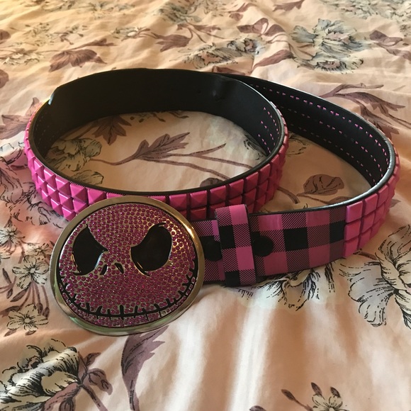 Accessories - Nightmare Before Christmas Studded Belt
