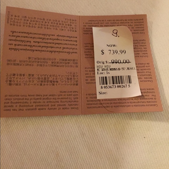 Miu Miu  Camoscio Black Pump - Picture 3 of 4