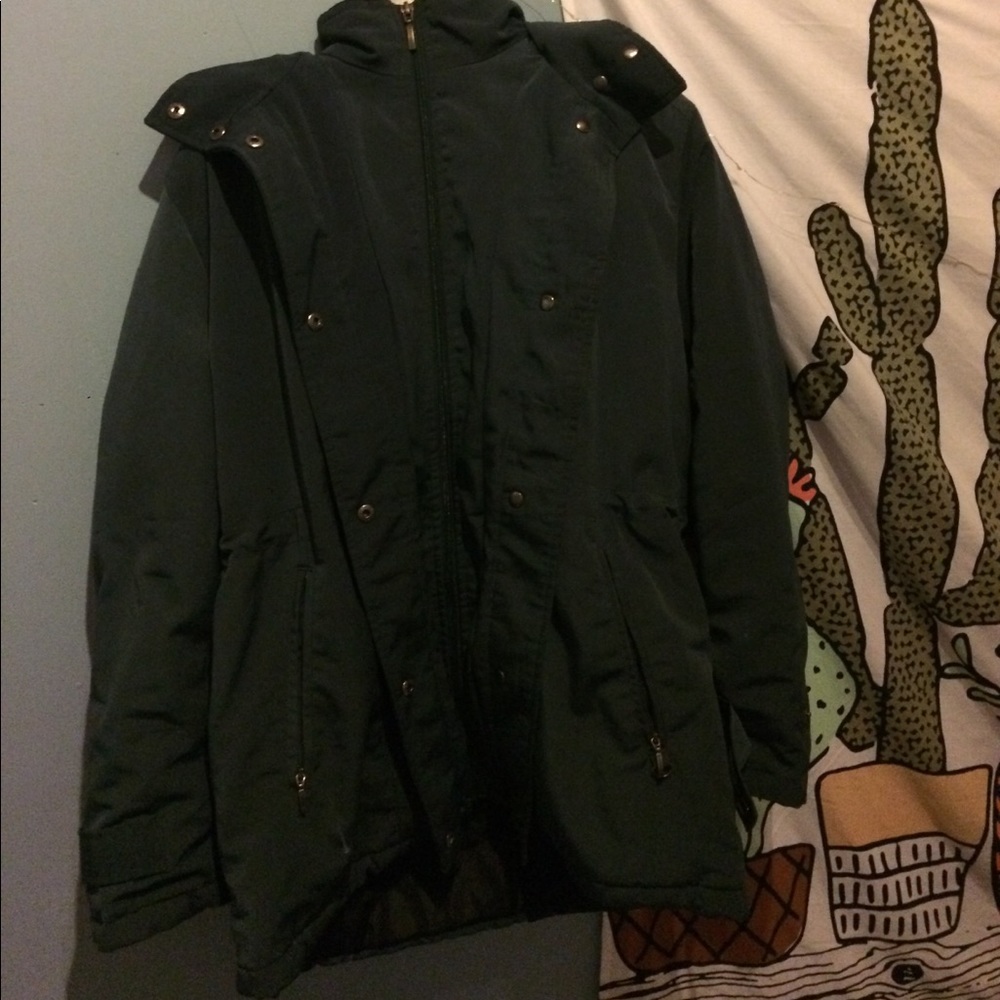 Green Giorgio Morandi Winter Coat