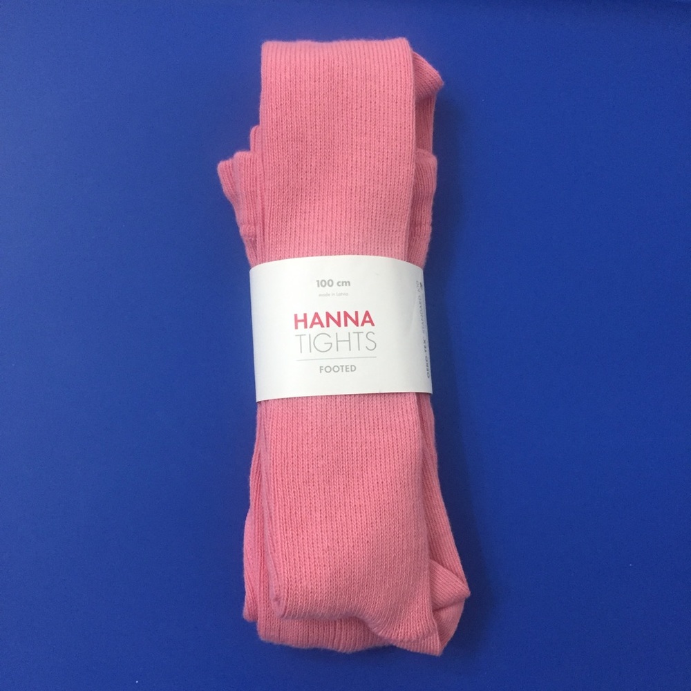 NEW Hanna Andersson Pink Footed Tights