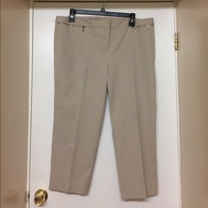 Alfani tan slacks size 18W