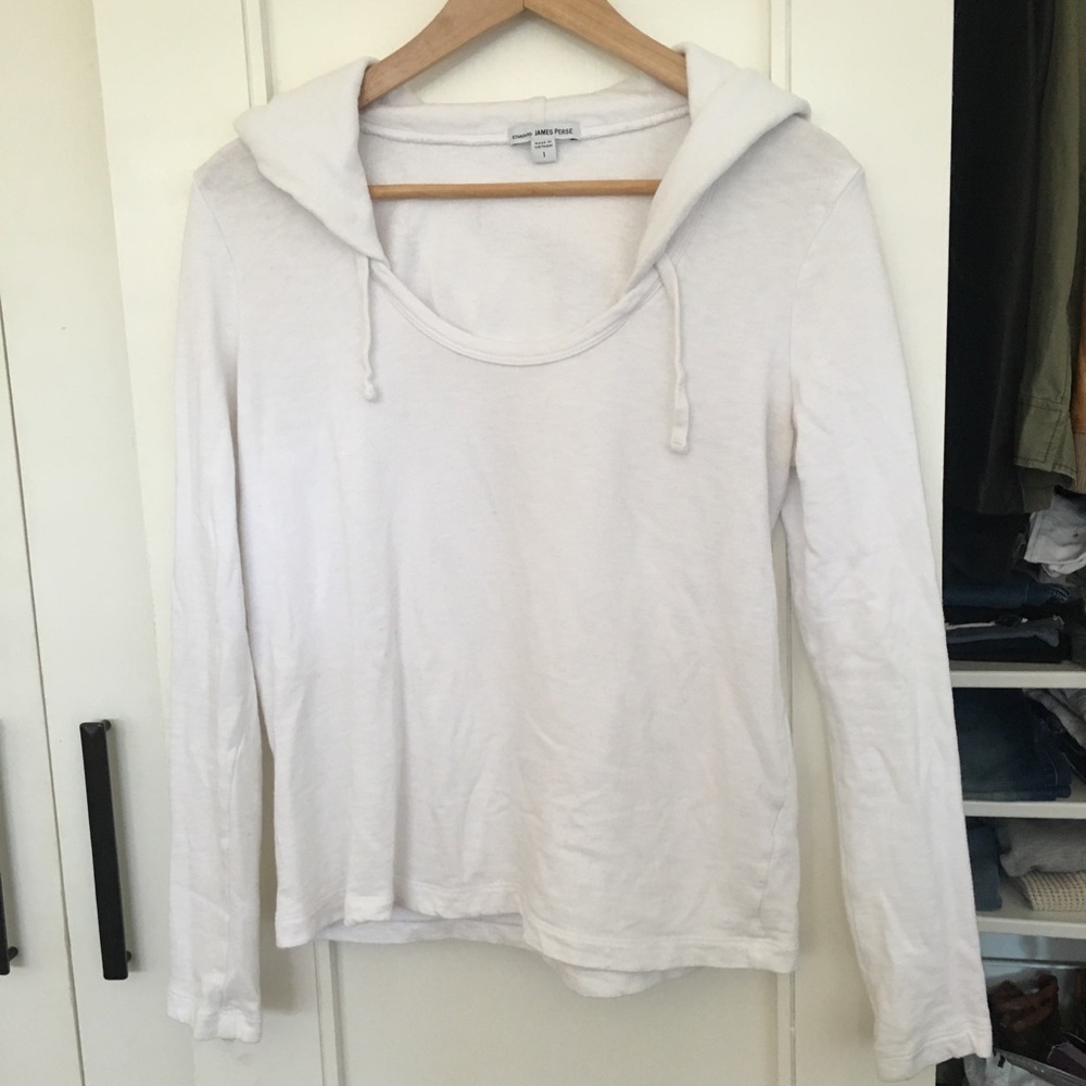 SOLD! James Perse lightweight hooded