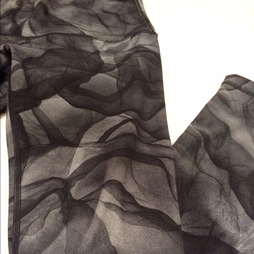 Lululemon midnight tulle wunder under 8 high rise