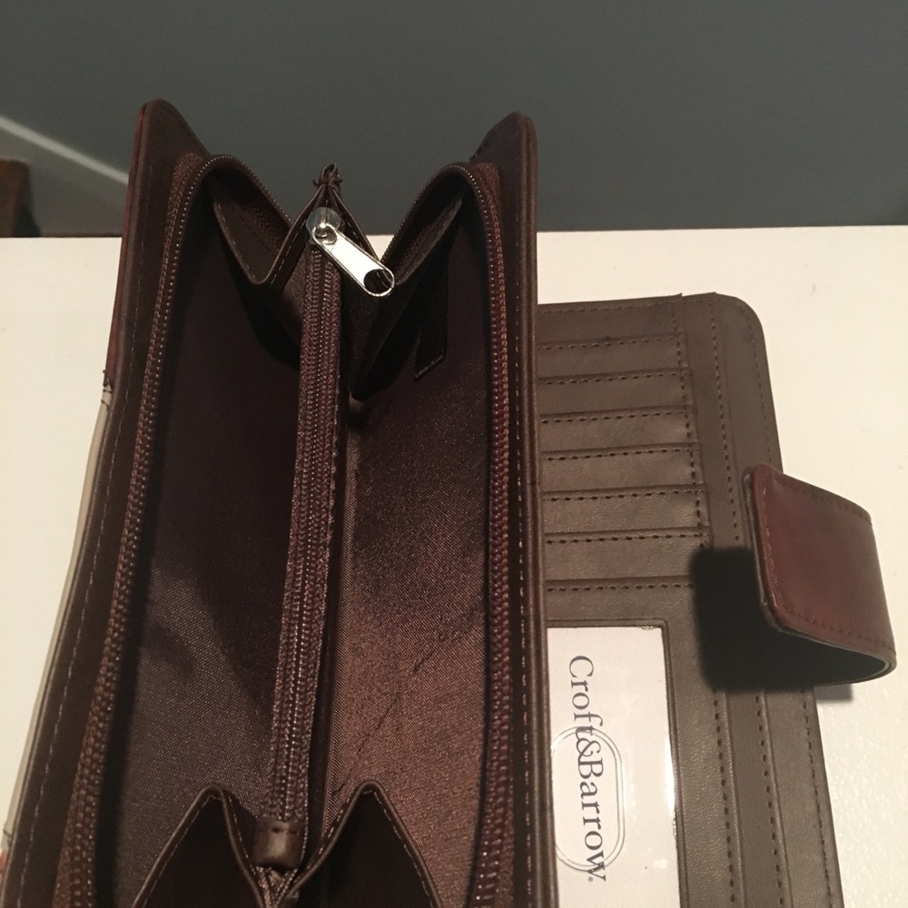 Croft & Barrow Leather Wallet NWT