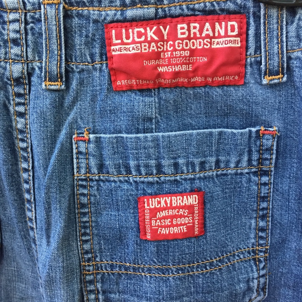 Lucky Brands Long Denim Skirt size 0
