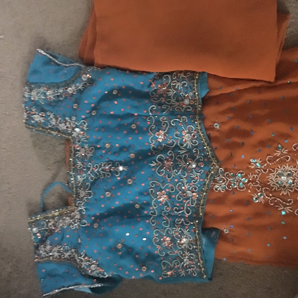 Variety of Indian clothes