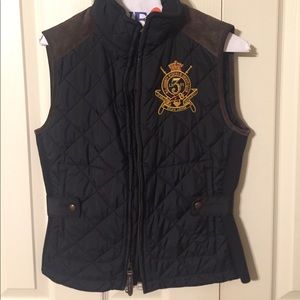 NWT! Ralph Lauren Sport Logo Vest Sz. S