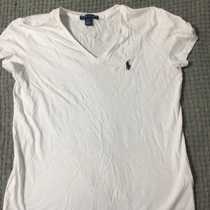 White polo shirt