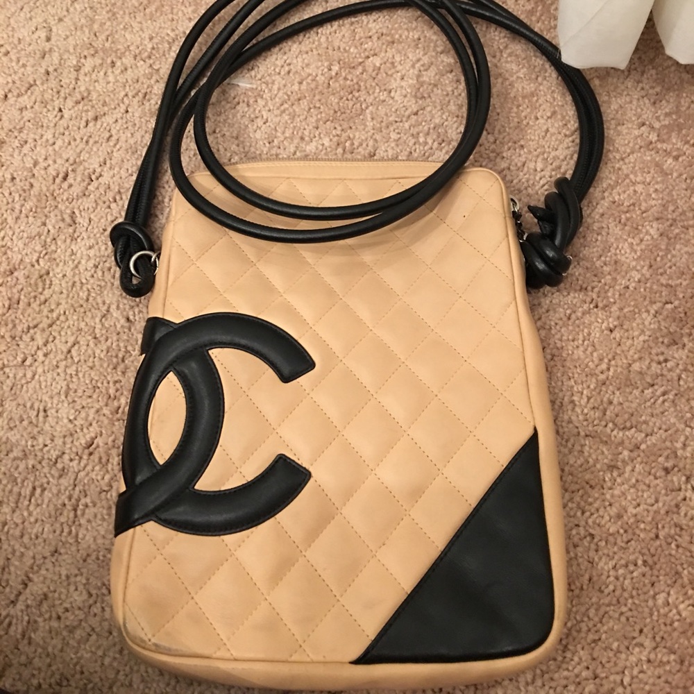 Authentic Chanel Cambon Messenger Bag.