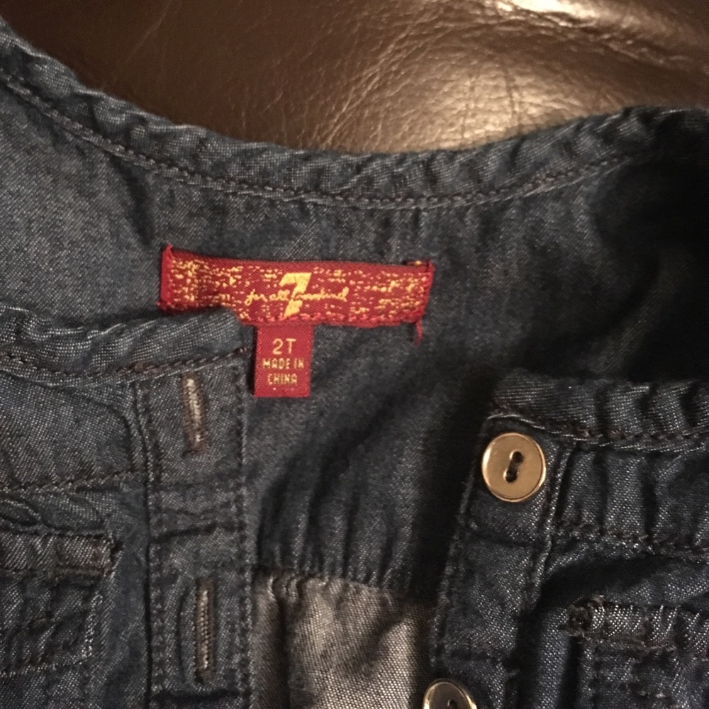 Denim romper - Picture 2 of 2