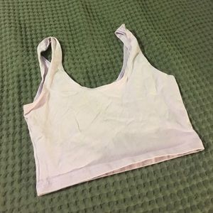 American apparel fitted crop top