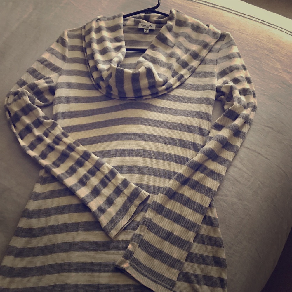 Splendid waffle knit top