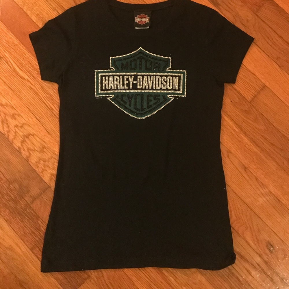 Harley David in tshirt