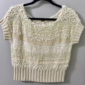 Free People Crop  Top Sweater  Size Small