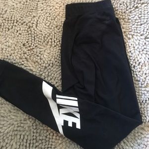 Nike just do it black leggings