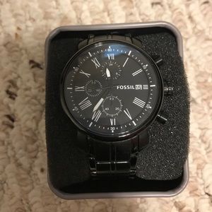 Black Fossil Watch (Unisex)