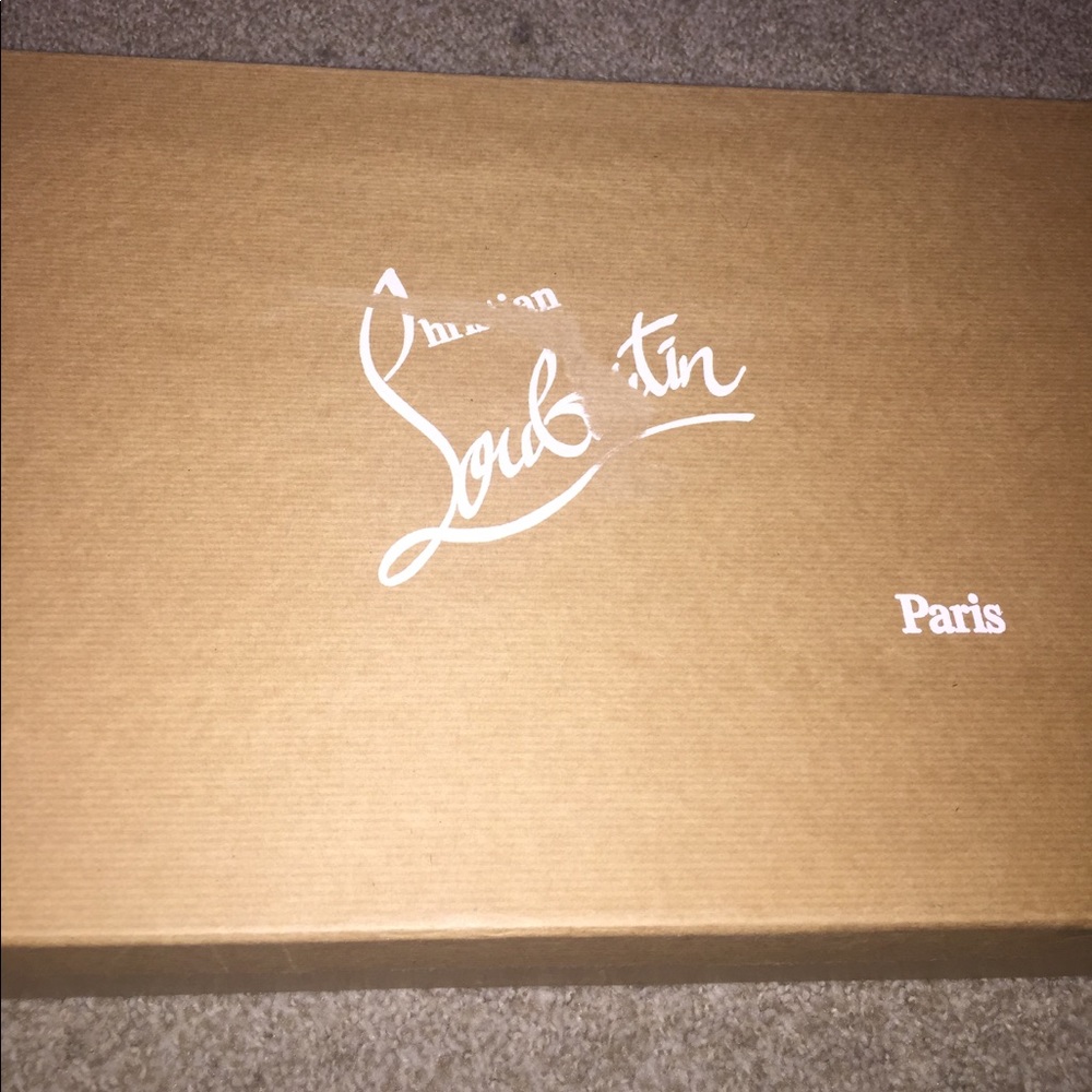 Christian Louboutin Suede Black Boots - Picture 6 of 8