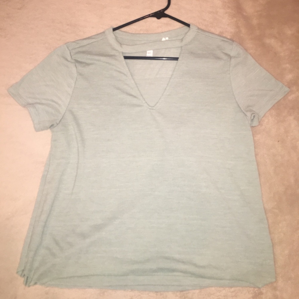 Light green t shirt
