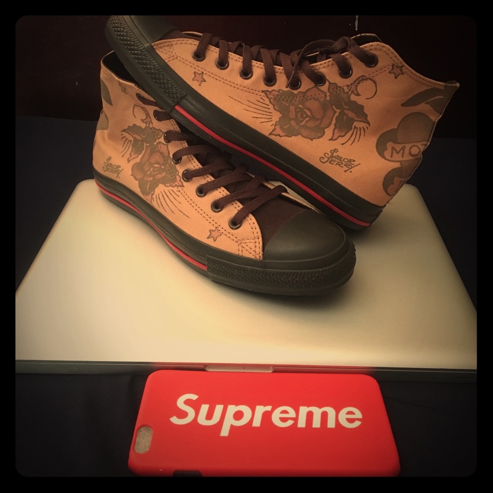 Limited Edition "Sailor Jerry" Converse