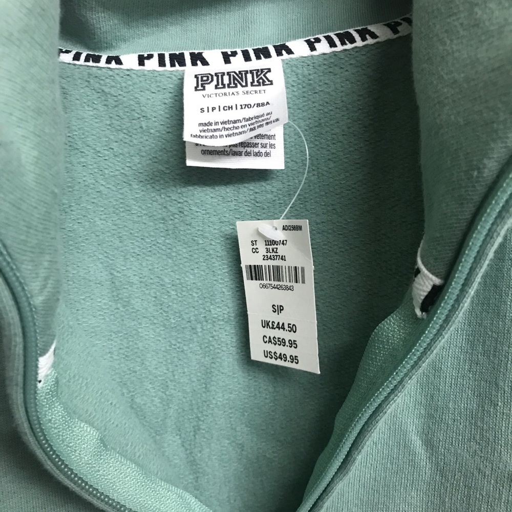 Victoria Secret PINK half zip hoodie