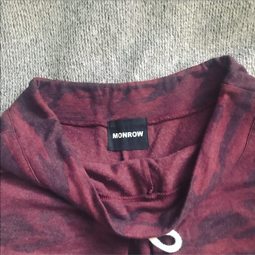 BNWT | MONROW CAMO DRAWSTRING JERSEY SHORTS | S - Picture 4 of 6