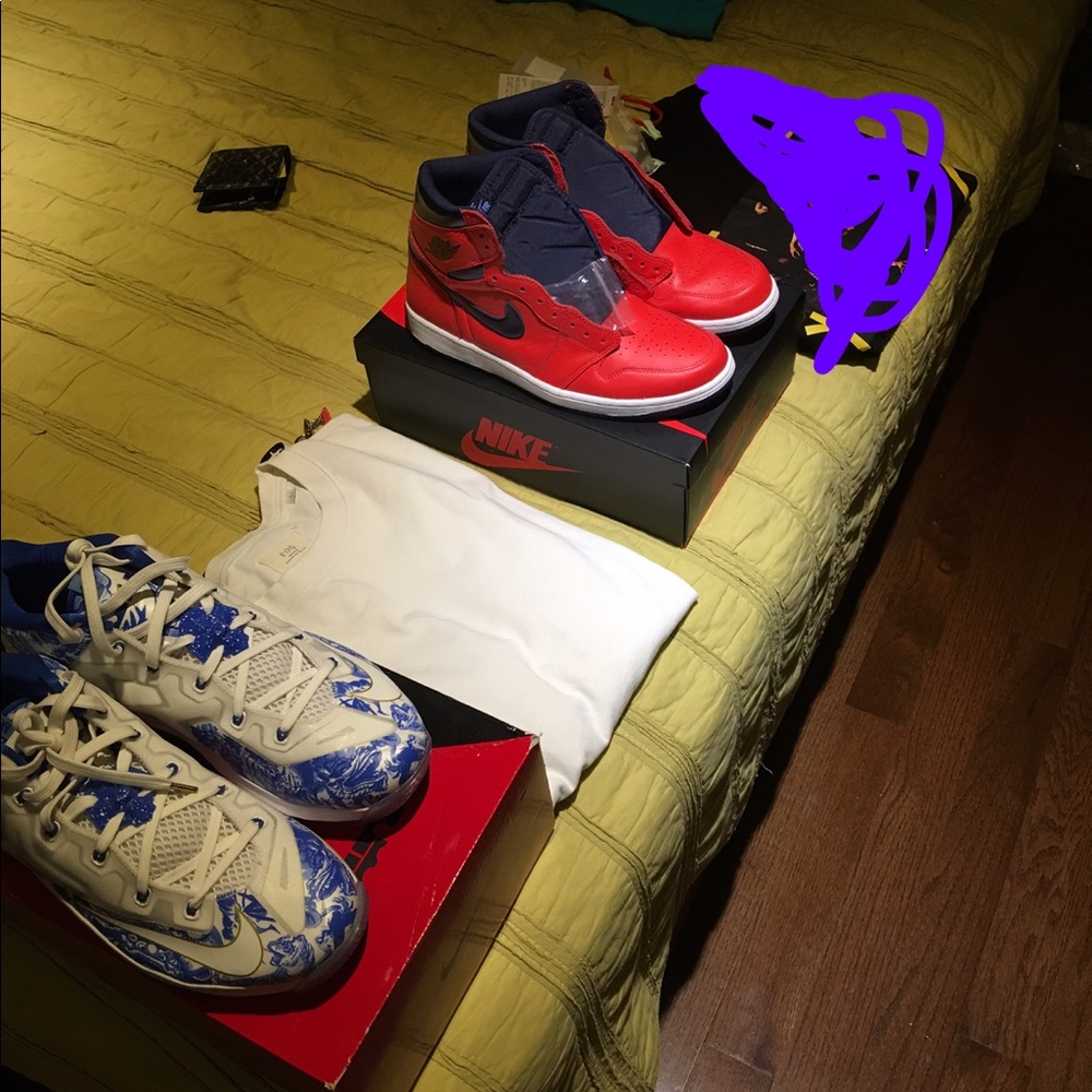 Fear of God Jordan's and lebrons