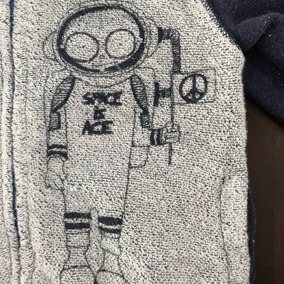 Little Marc Jacobs Space Sweatshirt and Pants - Picture 3 of 8