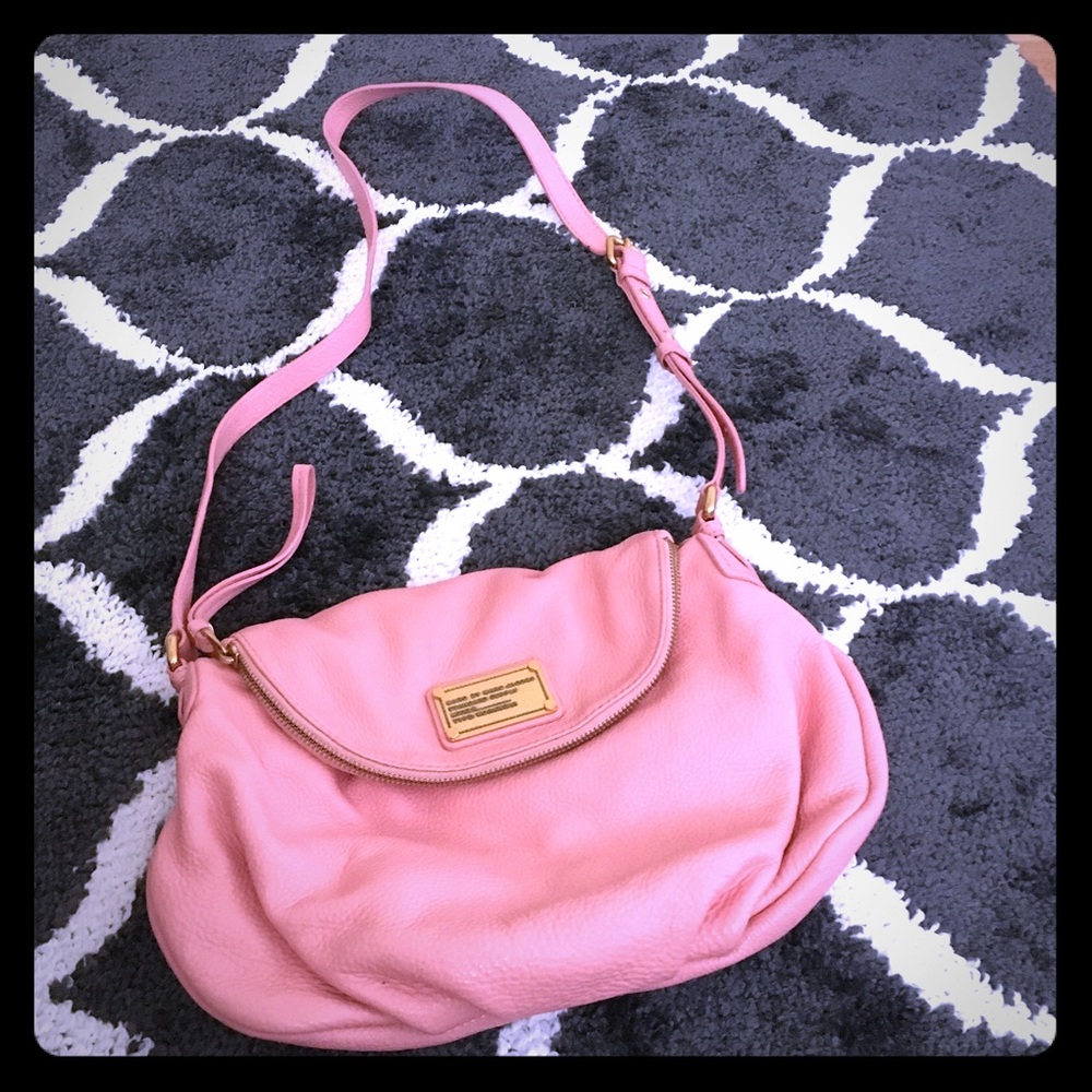 Pink Marc Jacobs Natasha Q crossbody bag