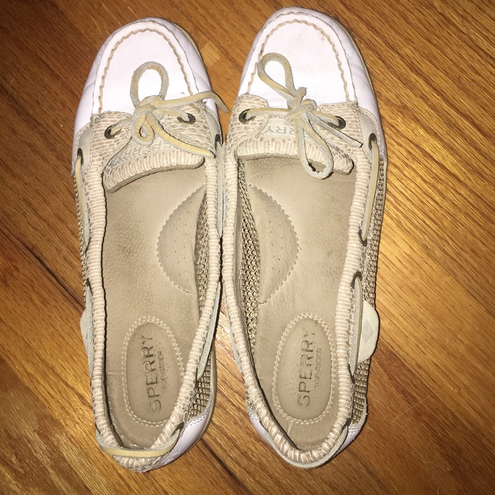 White Sperrys